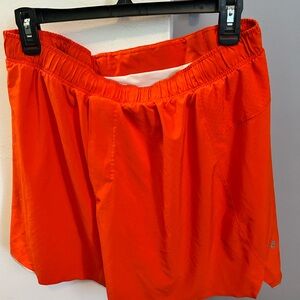 lululemon athletica Orange Athletic Shorts